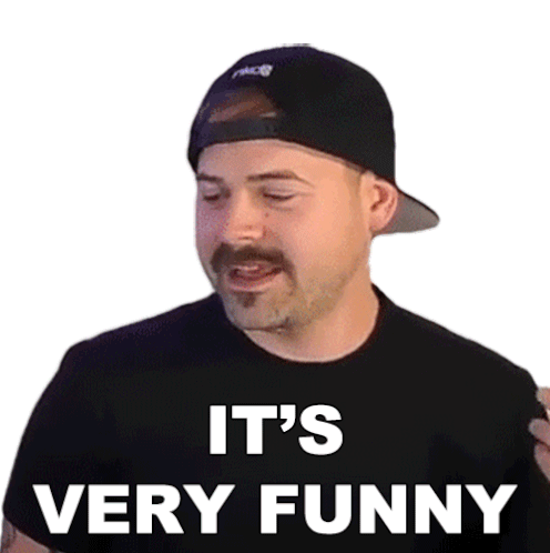 Its Very Funny Jared Dines Sticker - Its Very Funny Jared Dines The Dickeydines Show Stickers