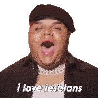 I Love Lesbians Kandy Muse Sticker - I Love Lesbians Kandy Muse Rupaul’s Drag Race All Stars Stickers