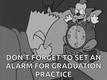 Alarmclock Bart GIF