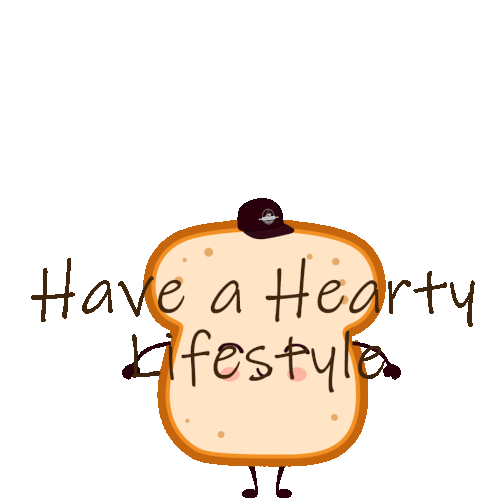 Hearty Heartybread Sticker - Hearty Heartybread Bread Stickers