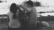 Cute GIF - Couples Riverbank Cold GIFs