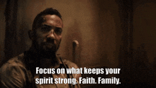 Focus On What Keeps Your Spirit Strong Faith Family GIF
