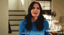 courtney cox cougar town tequila cant say no