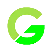 a green letter g in a green circle