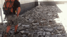 Something Is Seriously Wrong With The Ground Here.... GIF - Soft Ground Art Stones GIFs