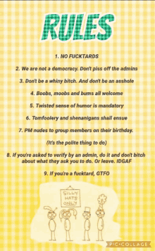 Rules No Fucktards GIF - Rules No Fucktards Guidelines GIFs