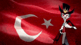 Helluva Boss Helluva Boss Flag GIF - Helluva Boss Helluva Boss Flag Helluva Boss Turkish GIFs