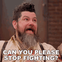 Can You Please Stop Fighting Creepy Jason GIF - Can You Please Stop Fighting Creepy Jason Ink Master GIFs