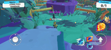 a screenshot of a video game with a player called thiago