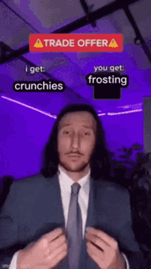 Trade Offer Crunchies GIF - Trade Offer Crunchies Frosting GIFs
