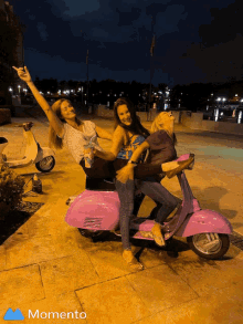 vespa moto scooter girls night
