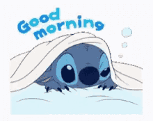 Good Morning Stitch GIF - Good Morning Stitch Cute GIFs