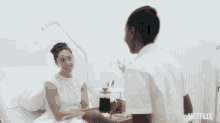 Fake Smile Black Mirror GIF - Fake Smile Black Mirror Annoyed GIFs