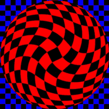 ball checkered