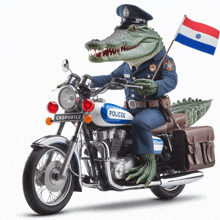 Crocodile Police Corrupt Police Pulis GIF