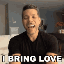 I Bring Love Cameo GIF - I Bring Love Cameo Coming At You With Good Vibes GIFs