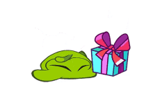 a present om nom om nom and cut the rope a gift christmas present