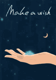 falling star make a wish wishing star