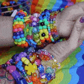 Rainbow Kandi GIF - Rainbow Kandi Stim GIFs