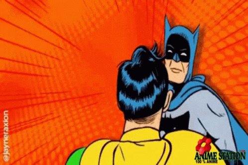Batman Slap GIF - Batman Slap Robin - Discover & Share GIFs