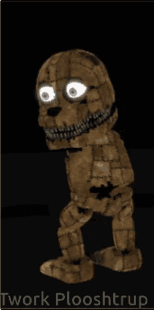 Here's PlushTrap~! ( Jumpscare Gif )