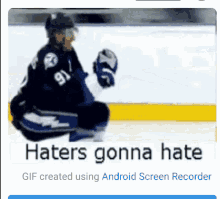 Hockey Haters Gonna Hate GIF - Hockey Haters Gonna Hate Funny GIFs
