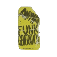 a yellow piece of paper that says funk generation
