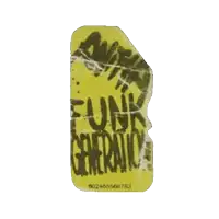 a yellow piece of paper that says funk generation