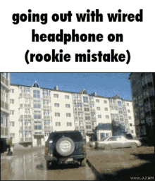 implosion headphone building collapse rookie mistake