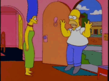 Ahh GIF - Nervous Simpsons Homer GIFs
