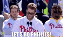 Bryce Harper Lets Go Phillies GIF - Bryce Harper Lets Go Phillies Ring That Bell GIFs