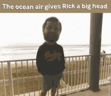 Big Head Rick GIF