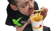 eating french fries ricky berwick ricky berwick vlog snack time fast food