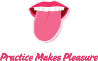 Practice Lick Sticker - Practice Lick Tongue Stickers