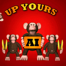 Ai Artificial Intelligence GIF - Ai Artificial Intelligence Monkey With Banana GIFs