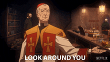 Look Around You The Bishop GIF - Look Around You The Bishop Castlevania GIFs