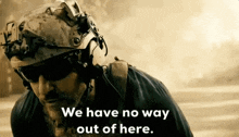 We Have No Way Out Of Here Seal Team GIF - We Have No Way Out Of Here Seal Team Jason Hayes GIFs
