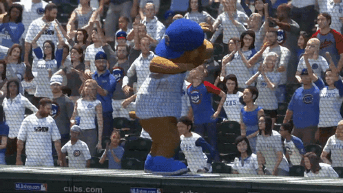 Chicago Cubs Clark The Cub GIF - Chicago cubs Clark the cub Cubs - Discover  & Share GIFs