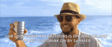 Drink In My Hand Happy GIF - Drink In My Hand Happy Smile GIFs