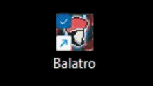 a blue play button is displayed on a screen
