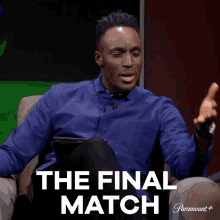 The Final Match Ayo Akinwolere GIF - The Final Match Ayo Akinwolere Champions League GIFs