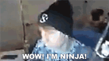 Wow Im Ninja Snood GIF - Wow Im Ninja Snood Ninja GIFs