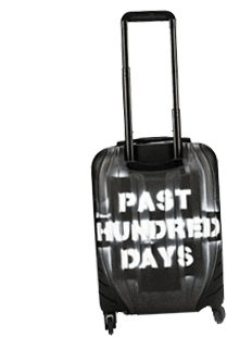 Suitcase Past Hundred Days Sticker - Suitcase Past Hundred Days Eben Stickers