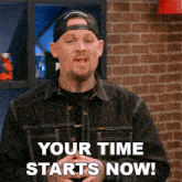 Your Time Starts Now Joel Madden GIF - Your Time Starts Now Joel Madden Ink Master GIFs