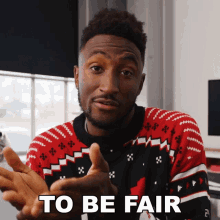 To Be Fair Marques Brownlee GIF - To Be Fair Marques Brownlee In My Defense GIFs