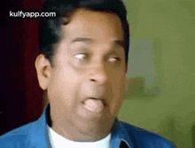 Brahmi Funny Expression.Gif GIF - Brahmi Funny Expression Funny Telugu GIFs