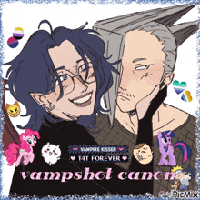 a picture of a vampire kisser t4t forever vampshot canon