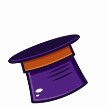a cartoon of a bunny in a top hat with the word dios written on it