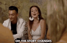 Oh The Story Changes Story Changed GIF - Oh The Story Changes Story Changed Excited GIFs