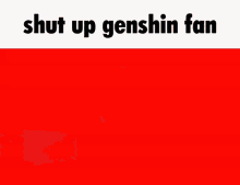 Shut Up Genshin Fan Persona GIF - Shut Up Genshin Fan Genshin Fan Persona GIFs